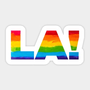 LA! Sticker